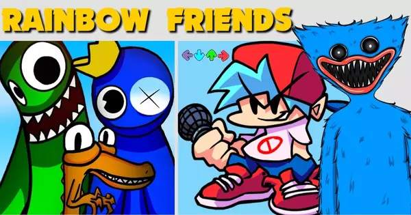 🌈 Rainbow Friends FNF Mod Quiz: Which Color Character Fits Your Dark Side?